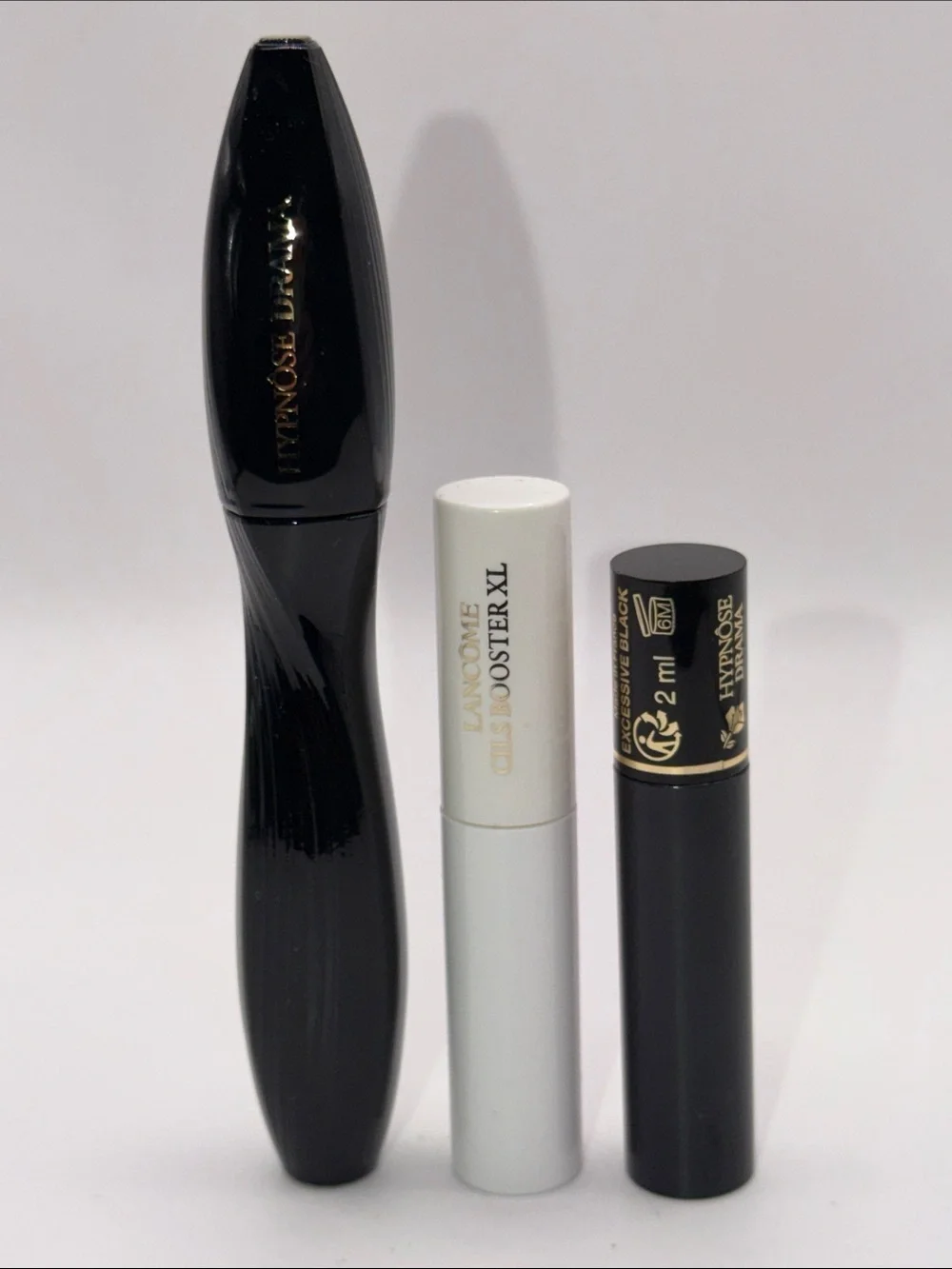 Lancôme Hypnôse Drama Mascara Set+Idôle Liner Bundle 4 Items Total $65 Value NIB